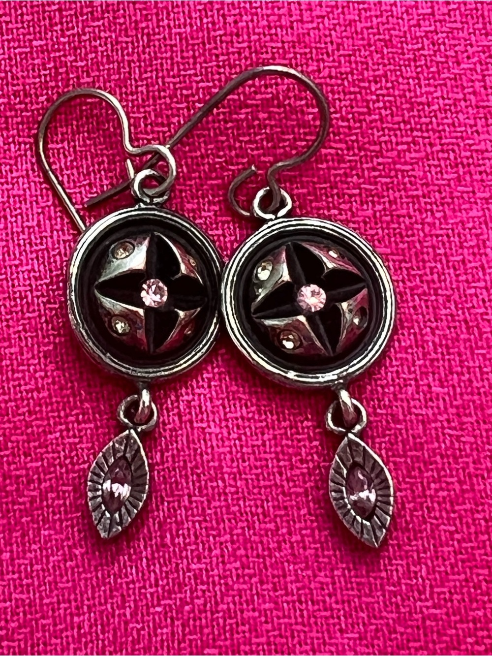 Vintage Patricia Locke Water Lily Earrings